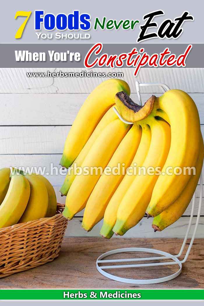 Foods can cause constipation
