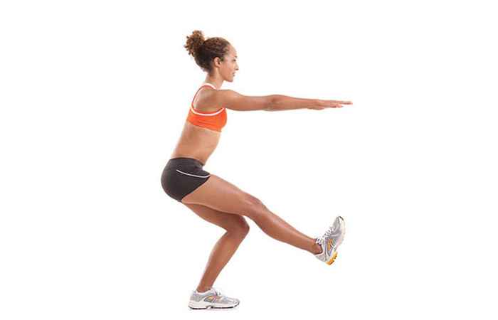 One Leg Squat Workout